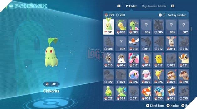Toàn bộ Pokédex trong Pokémon Legends: Z-A – Chi tiết về vị trí và tiến hóa từng Pokémon