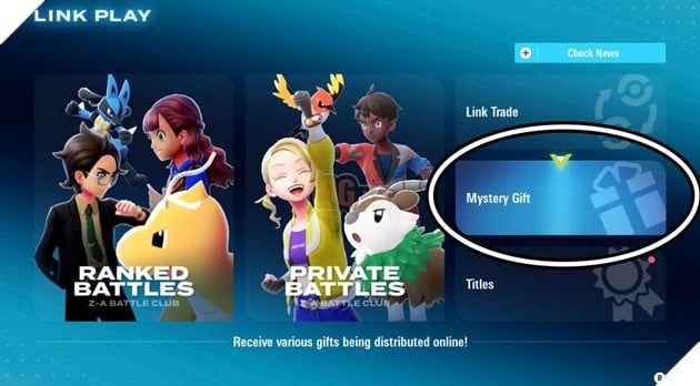 Pokémon Legends: Z-A - Tất cả mã Mystery Gift mới nhất và cách nhận các phần quà đặc biệt 4