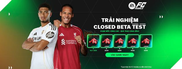 EA Sports FC Mobile chính thức ra mắt tại Việt Nam từ ngày 16.10.2025 phiên bản 5