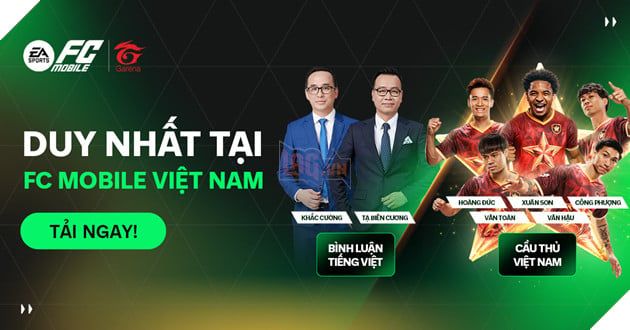 EA Sports FC Mobile chính thức ra mắt tại Việt Nam từ ngày 16.10.2025 phiên bản 4