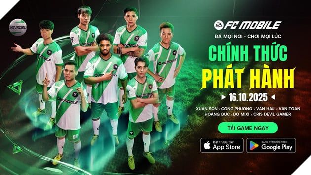 EA Sports FC Mobile chính thức ra mắt tại Việt Nam từ ngày 16.10.2025
