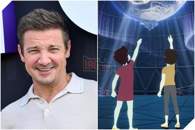 Hình ảnh của nam diễn viên Jeremy Renner.