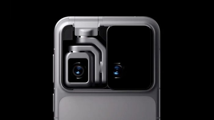 Concept Robot Phone sở hữu một cánh tay camera có thể tự động mở rộng, cho phép camera chính xoay lên để chụp ảnh hoặc quay video từ nhiều góc độ khác nhau.
