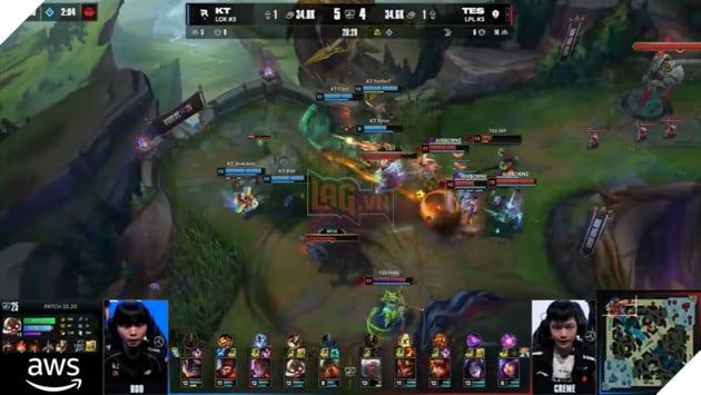 CKTG 2025: KT Rolster và Anyone's Legend tiến thẳng vào Tứ Kết sau những trận đấu kịch tính