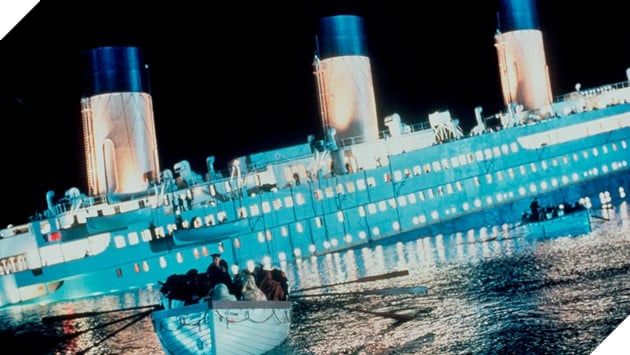 Hình ảnh trong bộ phim huyền thoại Titanic (1997).