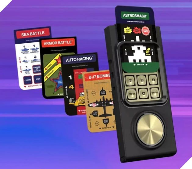 Atari tái sinh Intellivision Sprint với sự kết hợp giữa công nghệ hiện đại và phong cách cổ điển.