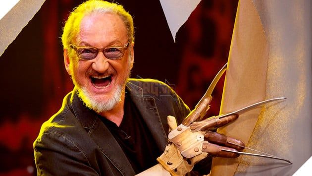Chân dung của nam diễn viên kỳ cựu Robert Englund.