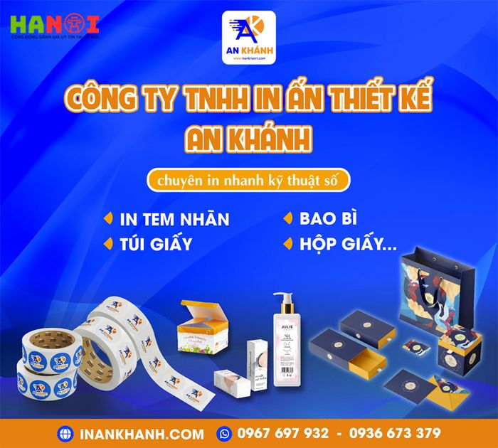 Tại sao bạn nên chọn in tem nhãn, decal tại Công ty In An Khánh?