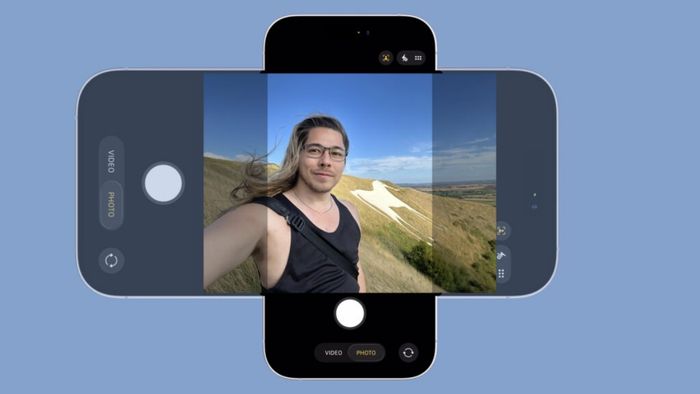 Toàn bộ dòng iPhone 17 năm nay đều được trang bị cảm biến camera trước với thiết kế vuông độc đáo