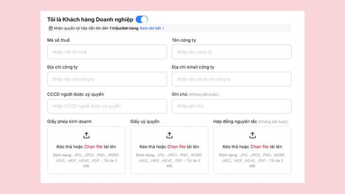 Hướng dẫn đăng ký thành viên S-Business và nhận báo giá cho khách hàng doanh nghiệp