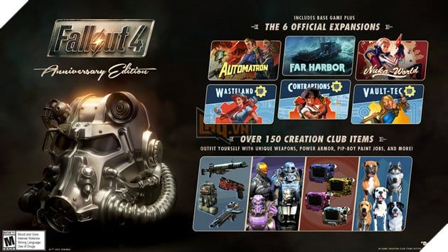 Bethesda đã công bố Fallout 4 Anniversary Edition và xác nhận trò chơi sẽ ra mắt trên Nintendo Switch vào năm 2026.