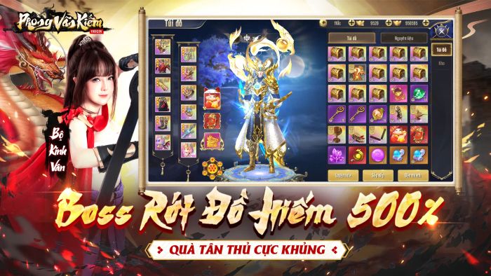 Tham gia vào hành trình võ lâm và gặp gỡ Nhiếp Phong cùng Bộ Kinh Vân trong Phong Vân Kiếm Origin ngay trên PC cùng BlueStacks.