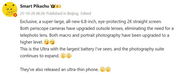 OPPO Find X9 Ultra hứa hẹn sẽ trang bị viên pin cực kỳ ấn tượng