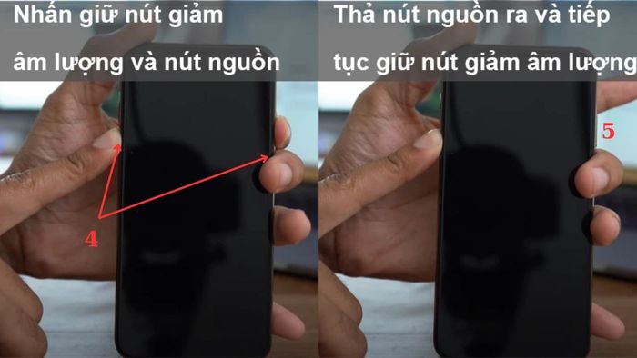 Hướng dẫn khắc phục iPhone bị treo iTunes bằng chế độ DFU bước 3