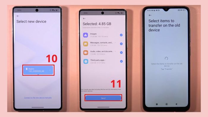 Hướng dẫn chuyển dữ liệu từ Samsung sang Xiaomi – Bước 5