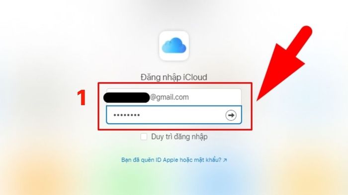 Hướng dẫn kích hoạt iPhone cũ bằng iCloud, bước 1
