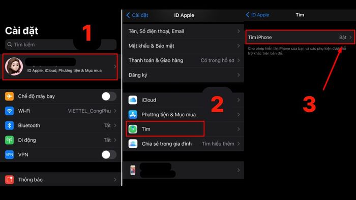 Hướng dẫn kích hoạt iPhone cũ qua iCloud, bước 5
