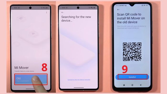 Hướng dẫn chuyển dữ liệu từ Samsung sang Xiaomi – Bước 4