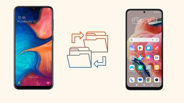 Các loại dữ liệu có thể chuyển từ Samsung sang Xiaomi