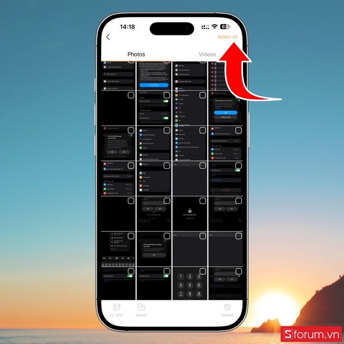 Cách xóa tất cả ảnh bằng ứng dụng bên thứ ba, bước 7