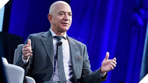 Chân dung doanh nhân Jeff Bezos.