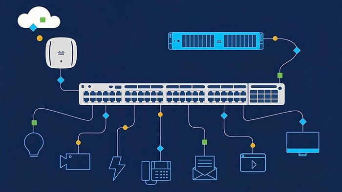 Ethernet Switch, hay bộ chuyển mạch, là thiết bị dùng để kết nối các thiết bị trong mạng LAN một cách hiệu quả và ổn định.