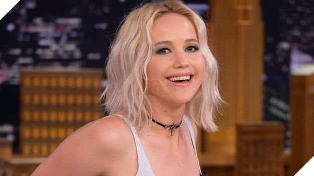 Chân dung sao nữ Jennifer Lawrence.