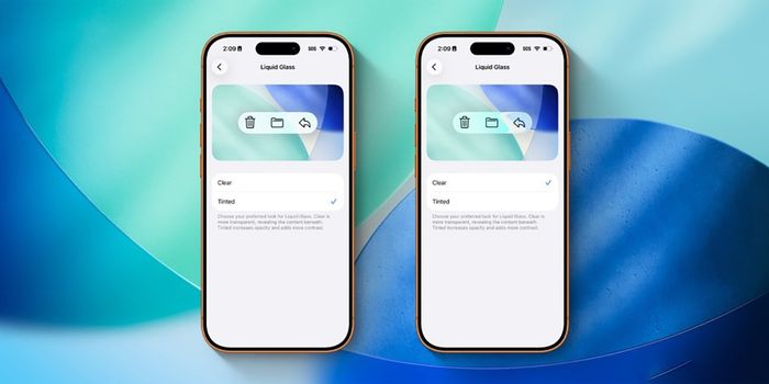 Bản cập nhật mới giúp người dùng tuỳ chỉnh giao diện Liquid Glass theo ý thích