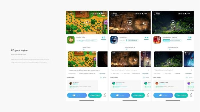 Các trò chơi hỗ trợ bao gồm Hollow Knight, Hollow Knight: Silksong và Stardew Valley