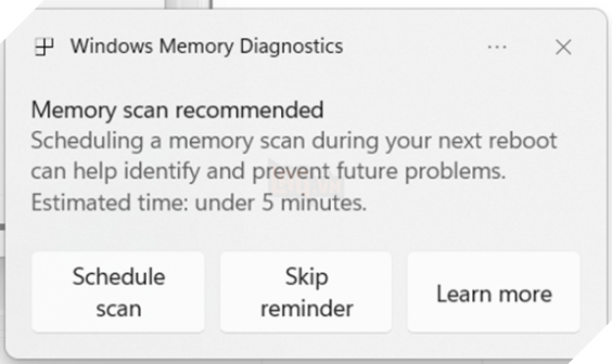 Microsoft ra mắt tính năng chẩn đoán bộ nhớ chủ động mới trên Windows 11 2