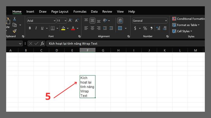 Hướng dẫn sửa lỗi Alt + Enter không hoạt động trong Excel 3