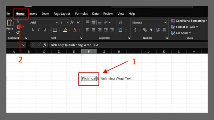 Hướng dẫn sửa lỗi Alt + Enter không hoạt động trong Excel 1