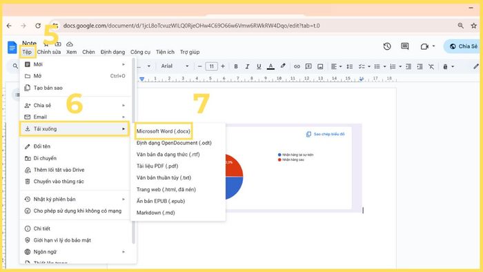 3 phương pháp sao chép biểu đồ từ Google Form vào Word đơn giản 7