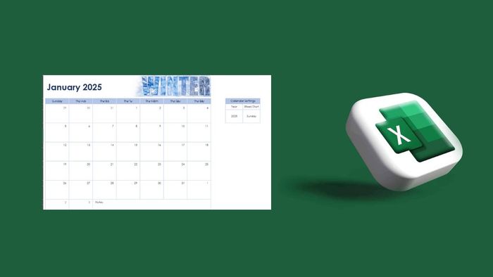 Lỗi thường gặp khi tạo lịch trong Excel