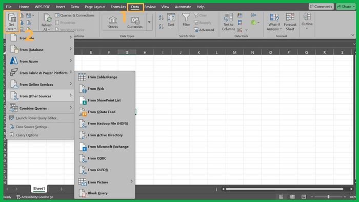 Tạo lịch tự động bằng Power Query 1