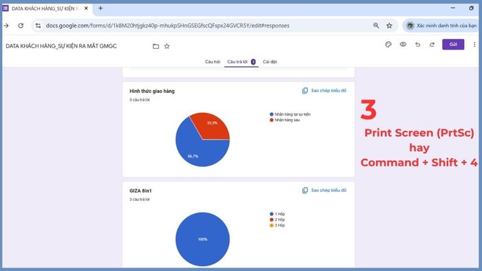 3 cách sao chép biểu đồ từ Google Form vào Word đơn giản 2