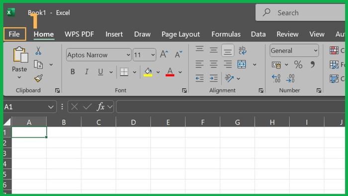 Tạo lịch bằng mẫu có sẵn trong Excel 1