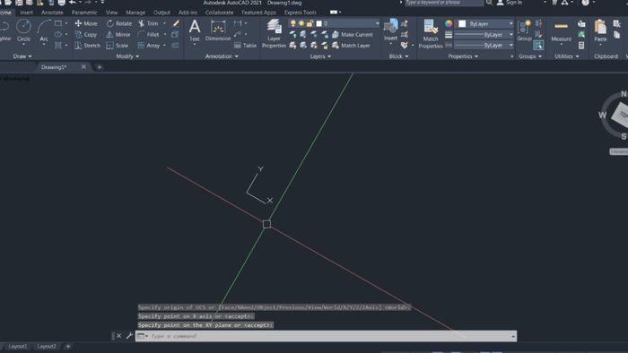 Khám phá hệ tọa độ trong AutoCAD 3D