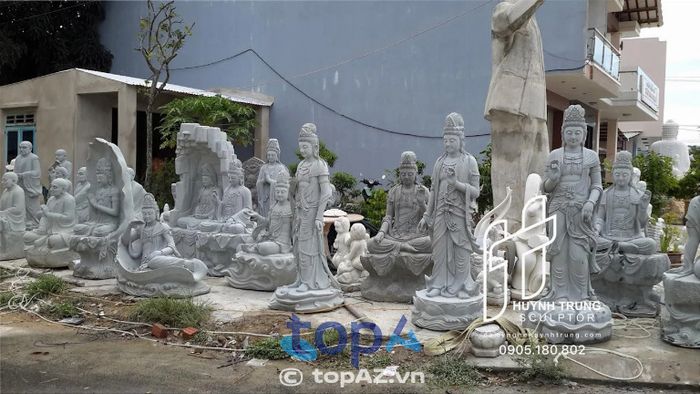 Cơ sở điêu khắc đá uy tín tại Đà Nẵng - Đá Mỹ Nghệ Huỳnh Trung
