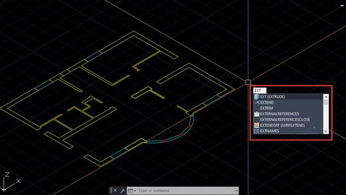 Tổng hợp lệnh dựng hình khối 3D từ hình 2D