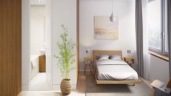 Thiết kế nhà vệ sinh trong phòng ngủ