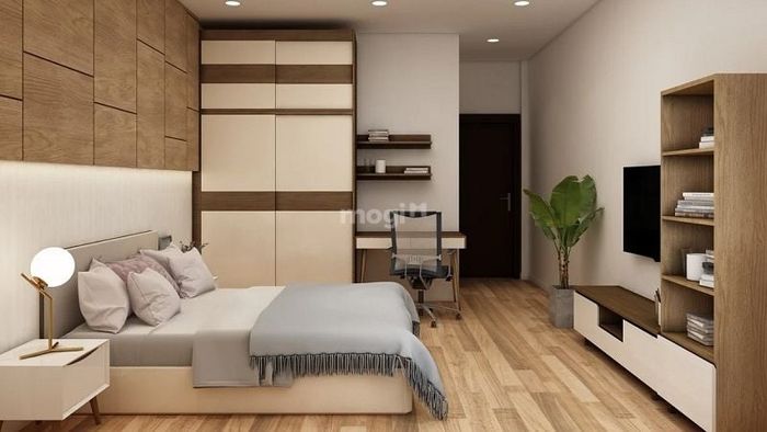 Đồ đạc trong phòng ngủ cần được sắp xếp gọn gàng để không khí có thể lưu thông tốt, tránh tạo cảm giác bức bối và cản trở năng lượng trong phòng.