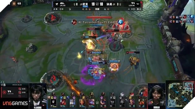 CKTG 2025: T1 đánh bại Anyone's Legends, tiến vào Bán Kết gặp TOP Esports (Phần 4)