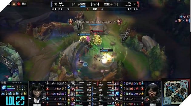 CKTG 2025: T1 vượt qua Anyone's Legends, bước tiếp vào Bán Kết đối đầu TOP Esports (Phần 3)
