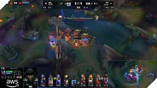 CKTG 2025: T1 chiến thắng Anyone's Legends, bước vào Bán Kết đối đầu với TOP Esports