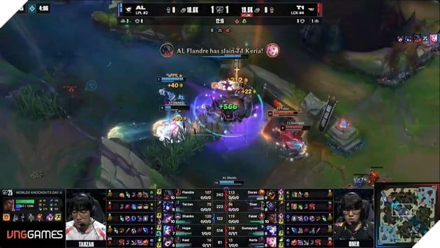 CKTG 2025: T1 đánh bại Anyone's Legends, tiến vào Bán Kết gặp TOP Esports (Phần 10)