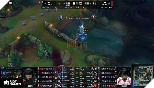 CKTG 2025: T1 vượt qua Anyone's Legends, bước vào Bán Kết gặp TOP Esports (Phần 9)