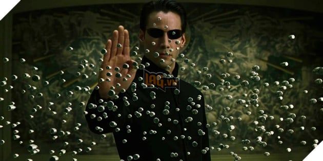 Hình ảnh trong bộ phim The Matrix.