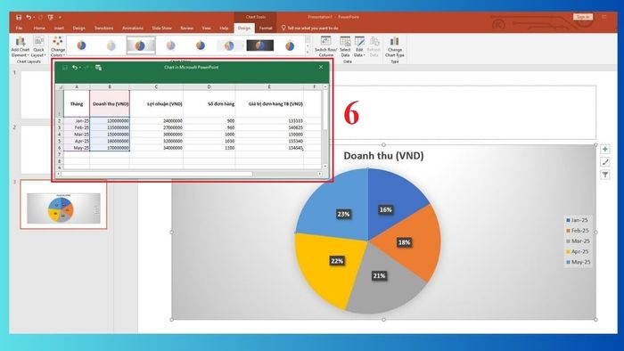 Hướng dẫn chi tiết cách vẽ biểu đồ trong PowerPoint 3