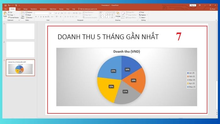 Hướng dẫn chi tiết cách vẽ biểu đồ trong PowerPoint 4